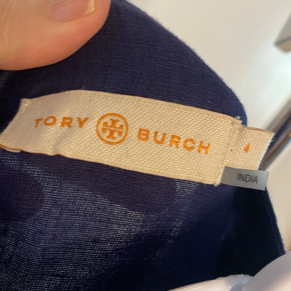 Tory Burch Linen Blouse - Picture 7 of 10